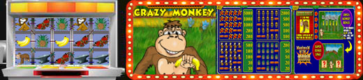 Ігровий автомат Crazy monkey (крейзі манки)