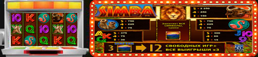 Ігровий автомат African Simba