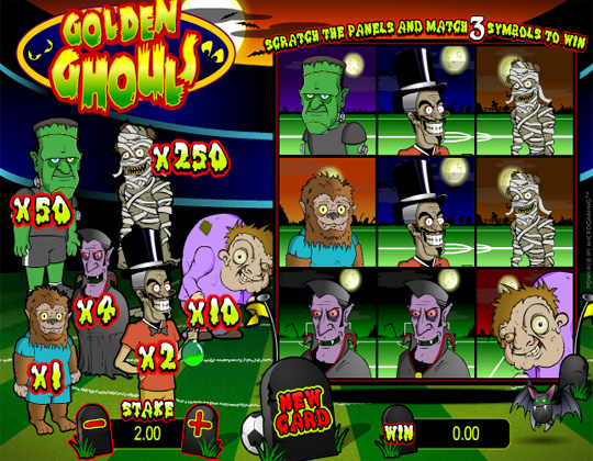 Ігровий автомат Golden Ghouls