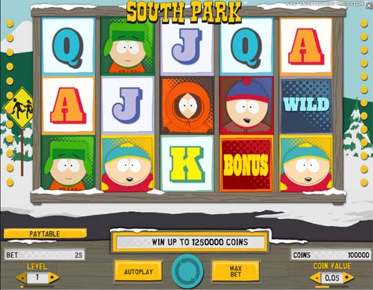 Ігровий автомат South Park